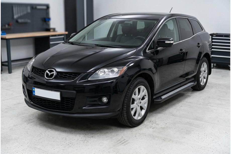 Mazda CX-7 2006–2012 Sivuastinlaudat New Vision Black (2 kpl, alumiini) Image