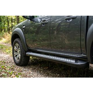 Sivuastinlaudat New Vision Black (2 kpl, alumiini) kuva 1
