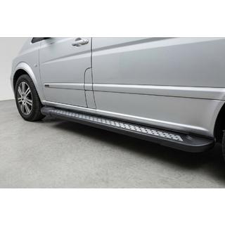 Sivuastinlaudat New Vision Black (2 kpl, alumiini) kuva 1