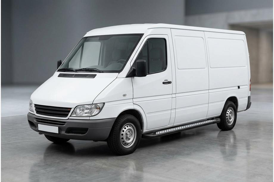 Mercedes Sprinter W901/902/903/904/905 1995–2006 Sivuastinlaudat New Vision Black (2 kpl, alumiini) Image