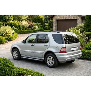 Sivuastinlaudat New Vision Black (2 kpl, alumiini) Mercedes ML W163 1997–2005 kuva 1