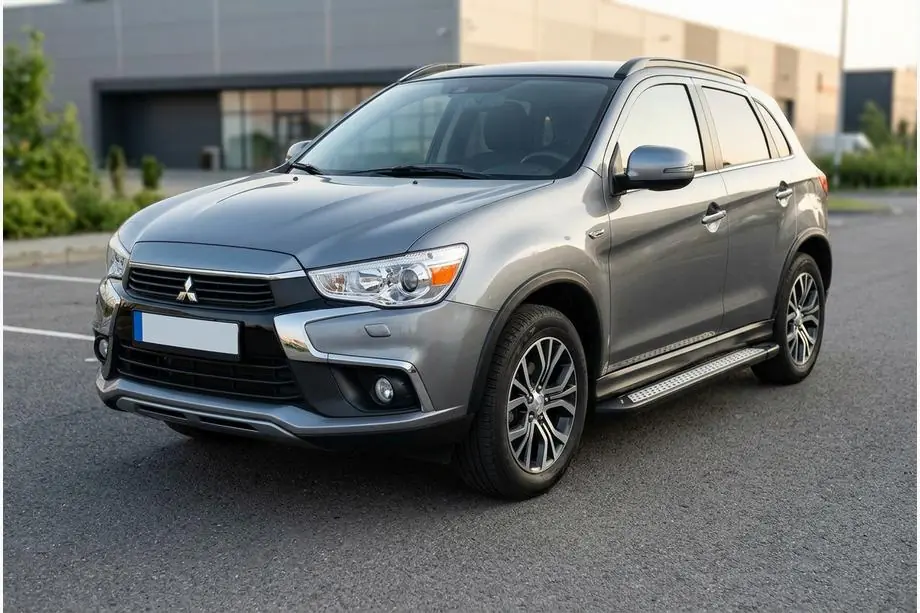 Mitsubishi ASX 2010–2023 Sivuastinlaudat New Vision Black (2 kpl, alumiini) Image