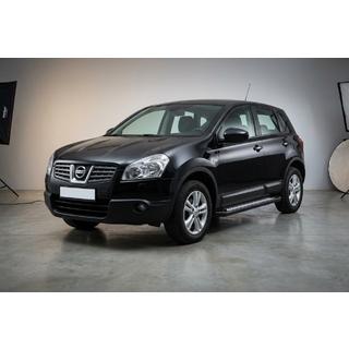 Sivuastinlaudat New Vision Black (2 kpl, alumiini) Nissan Qashqai 2007–2010 kuva 1