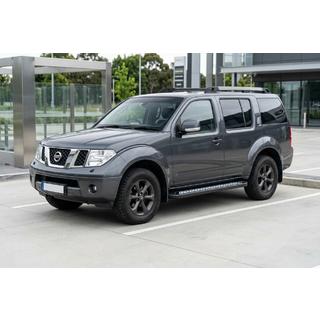 Sivuastinlaudat New Vision Black (2 kpl, alumiini) Nissan Pathfinder R51 2005–2014 kuva 1