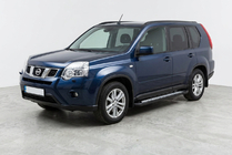 Nissan X-trail T31 2007–2014 Sivuastinlaudat New Vision Black (2 kpl, alumiini) kuva 1