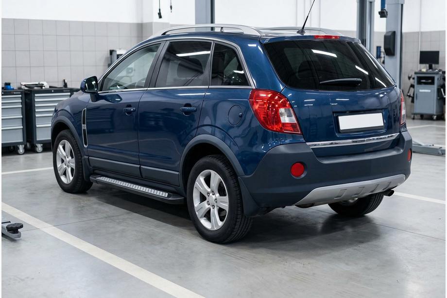 Opel Antara 2006–2017 Sivuporrastangot Vision New Black (2 kpl, alumiini) 2016-2018 Image