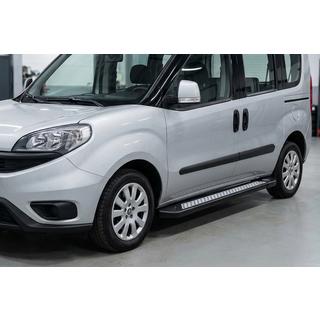 Sivuastinlaudat New Vision Black (2 kpl, alumiini) kuva 1