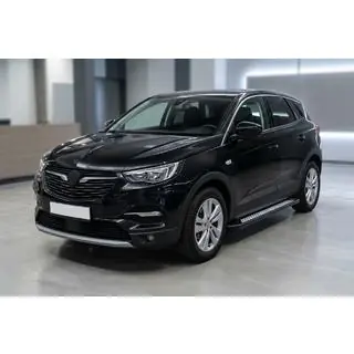 Sivuastinlaudat New Vision Black (2 kpl, alumiini) Opel Grandland X 2017– kuva 1