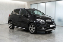 Opel Mokka 2012–2021 Sivuastinlaudat New Vision Black (2 kpl, alumiini) kuva 1