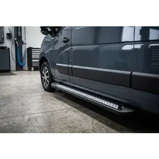 Sivuastinlaudat New Vision Black (2 kpl, alumiini) kuva 1