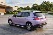 Peugeot 3008 2008–2016 Sivuastinlaudat New Vision Black (2 kpl, alumiini) 2014-2016 kuva 1
