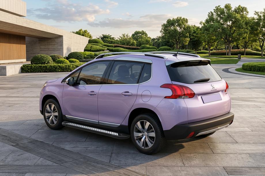 Peugeot 3008 2008–2016 Sivuastinlaudat New Vision Black (2 kpl, alumiini) 2014-2016 Image