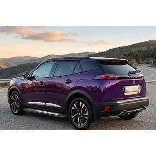 Sivuastinlaudat New Vision Black (2 kpl, alumiini) Peugeot 3008 2016–2023 kuva 1