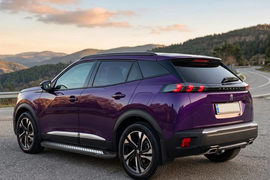 Peugeot 3008 2016–2023 Sivuastinlaudat New Vision Black (2 kpl, alumiini) Image