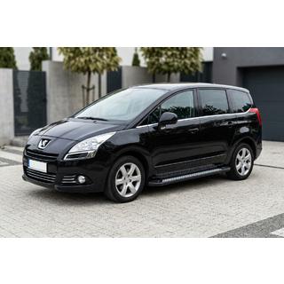 Sivuastinlaudat New Vision Black (2 kpl, alumiini) Peugeot 5008 2009–2016 kuva 1