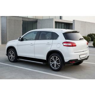 Sivuastinlaudat New Vision Black (2 kpl, alumiini) kuva 1