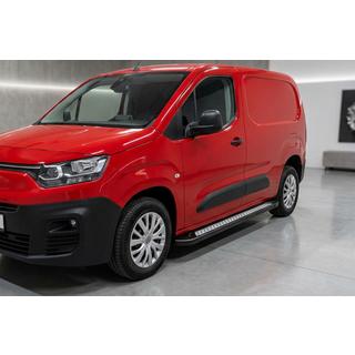 Sivuastinlaudat New Vision Black (2 kpl, alumiini) kuva 1