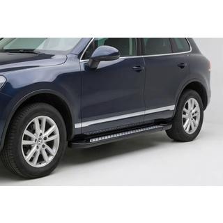 Sivuastinlaudat New Vision Black (2 kpl, alumiini) kuva 1