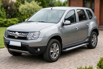 Renault Duster 2008–2017 Sivuastinlaudat New Vision Black (2 kpl, alumiini) kuva 1