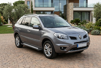 Renault Koleos 2008–2016 Sivuastinlaudat New Vision Black (2 kpl, alumiini) kuva 1