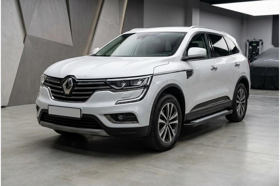 Renault Koleos 2016–2024 Sivuastinlaudat New Vision Black (2 kpl, alumiini) Image