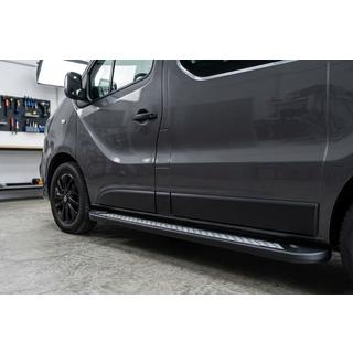 Sivuastinlaudat New Vision Black (2 kpl, alumiini) kuva 1