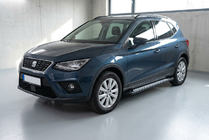 Seat Arona 2017– Sivuastinlaudat New Vision Black (2 kpl, alumiini) kuva 1