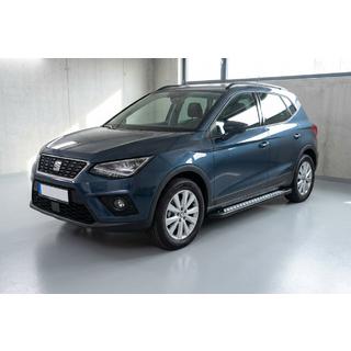 Sivuastinlaudat New Vision Black (2 kpl, alumiini) Seat Arona 2017– kuva 1