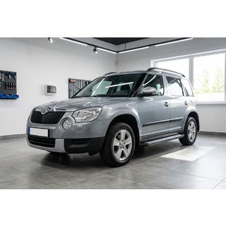 Sivuastinlaudat New Vision Black (2 kpl, alumiini) Skoda Yeti 2009–2017 kuva 1