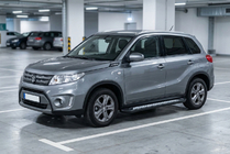 Suzuki Vitara 2015– Sivuastinlaudat New Vision Black (2 kpl, alumiini) kuva 1