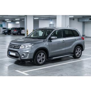 Sivuastinlaudat New Vision Black (2 kpl, alumiini) Suzuki Vitara 2015– kuva 1