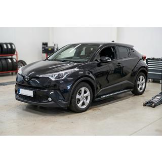 Sivuastinlaudat New Vision Black (2 kpl, alumiini) kuva 1