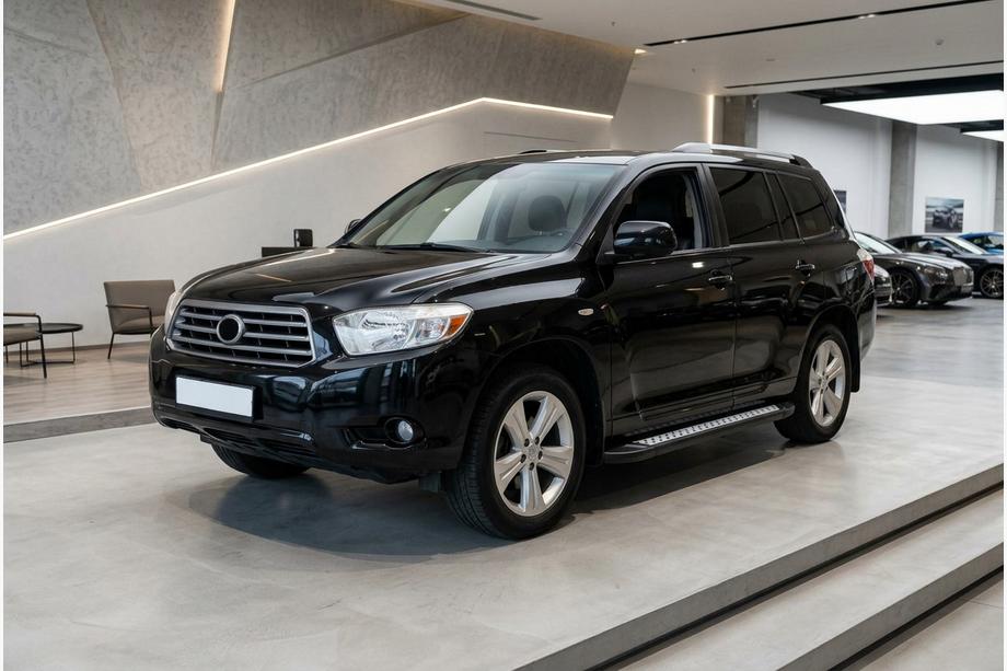 Toyota Highlander 2008–2013 Sivuastinlaudat New Vision Black (2 kpl, alumiini) Image