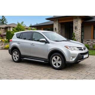 Sivuastinlaudat New Vision Black (2 kpl, alumiini) Toyota Rav 4 2013–2018 kuva 1