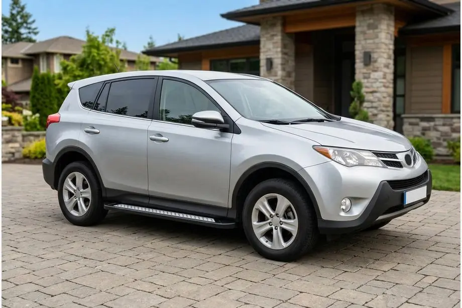 Toyota Rav 4 2013–2018 Sivuastinlaudat New Vision Black (2 kpl, alumiini) Image