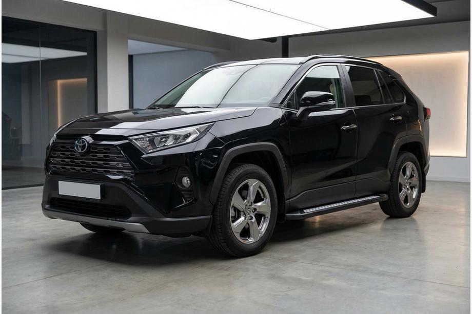 Toyota Rav 4 2019–2025 Sivuastinlaudat New Vision Black (2 kpl, alumiini) Image