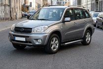 Toyota Rav 4 2001–2005 Sivuastinlaudat New Vision Black (2 kpl, alumiini) kuva 1