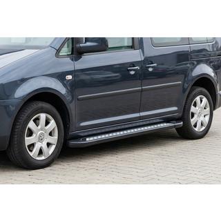 Sivuastinlaudat New Vision Black (2 kpl, alumiini) kuva 1