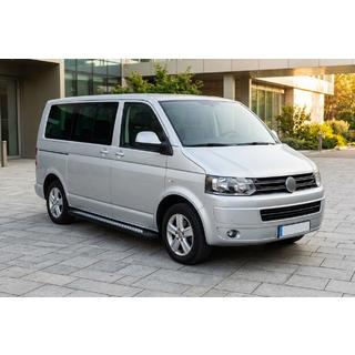 Sivuastinlaudat New Vision Black (2 kpl, alumiini) Volkswagen T5 2010–2015 kuva 1