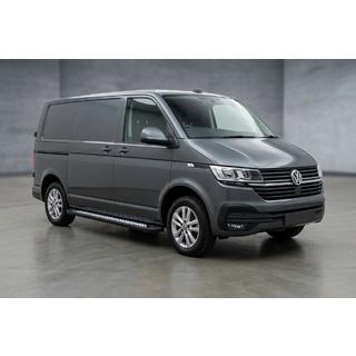 Sivuastinlaudat New Vision Black (2 kpl, alumiini) Volkswagen T6 2015–2024 kuva 1