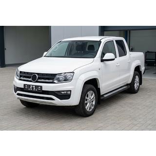 Sivuastinlaudat New Vision Black (2 kpl, alumiini) Volkswagen Amarok 2010–2022 kuva 1
