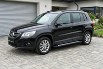 Volkswagen Tiguan 2007–2016 Sivuastinlaudat New Vision Black (2 kpl, alumiini) kuva 1