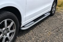 Audi Q5 2017–2025 Tayga V2 sivukynnykset (2 kpl, alumiini) kuva 4