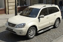 Chery Tiggo 1 2005–2016 Tayga V2 sivukynnykset (2 kpl, alumiini) kuva 1