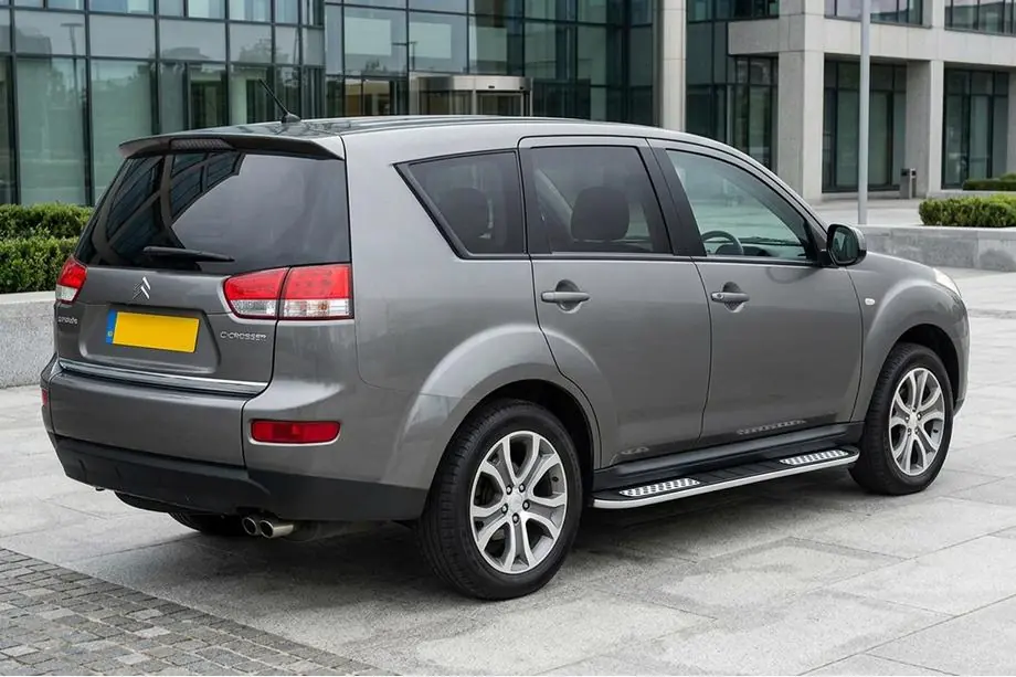 Citroen C-Crosser 2007–2013 Tayga V2 sivukynnykset (2 kpl, alumiini) Image