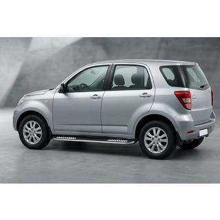 Tayga V2 sivukynnykset (2 kpl, alumiini) Daihatsu Terios 2006–2017 kuva 1