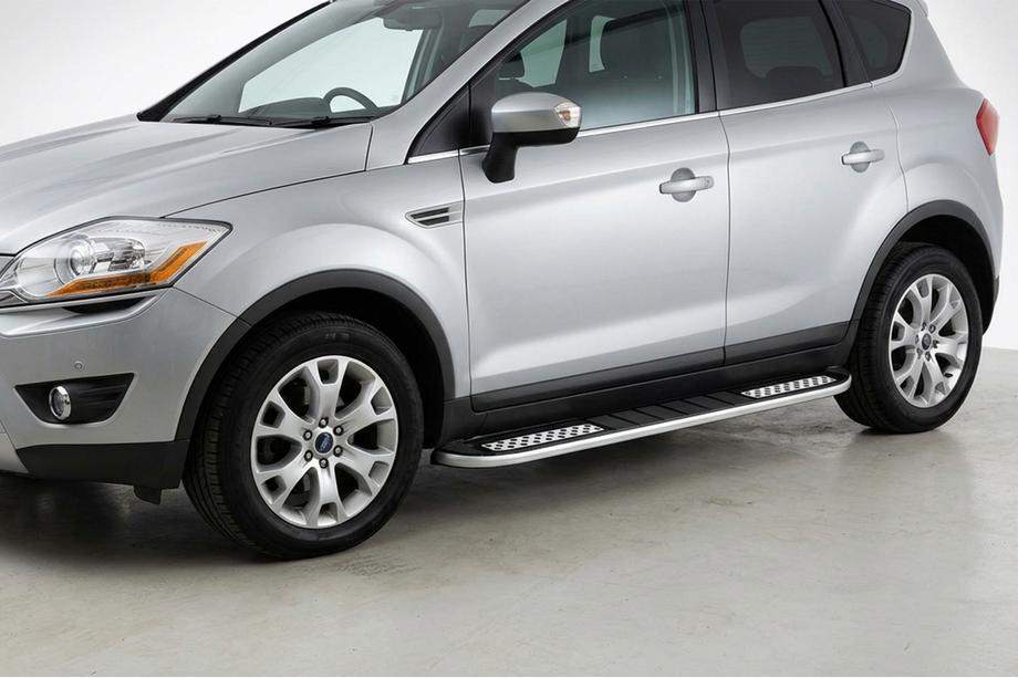 Ford Kuga 2008–2013 Tayga V2 sivukynnykset (2 kpl, alumiini) Image