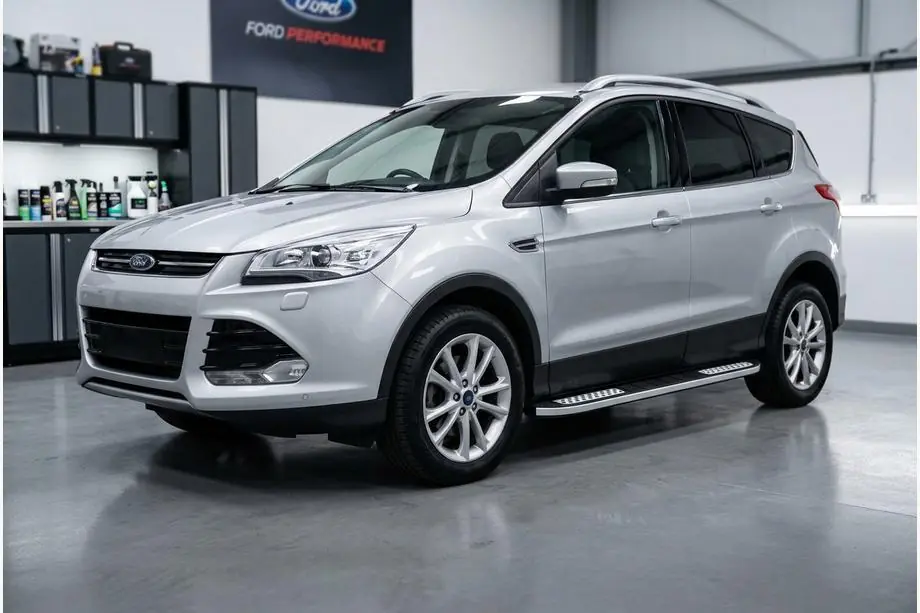 Ford Kuga/Escape 2013–2019 Tayga V2 sivukynnykset (2 kpl, alumiini) Image