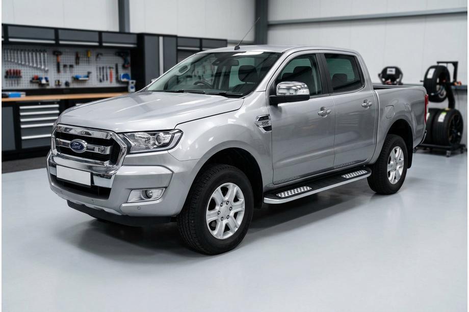 Ford Ranger 2011–2022 Tayga V2 sivukynnykset (2 kpl, alumiini) Image