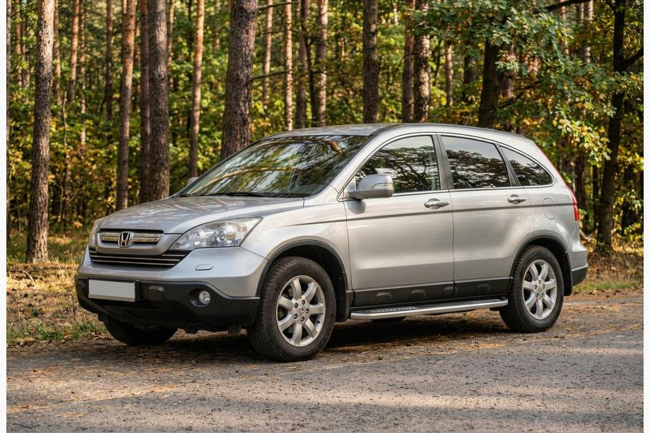 Honda CRV 2007–2011 Tayga V2 sivukynnykset (2 kpl, alumiini) Image